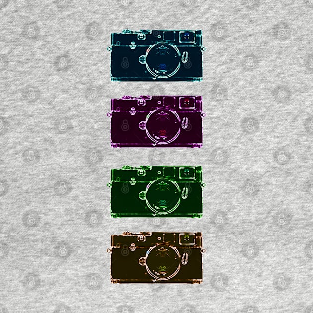 Retro Photographer Cameras by Scar